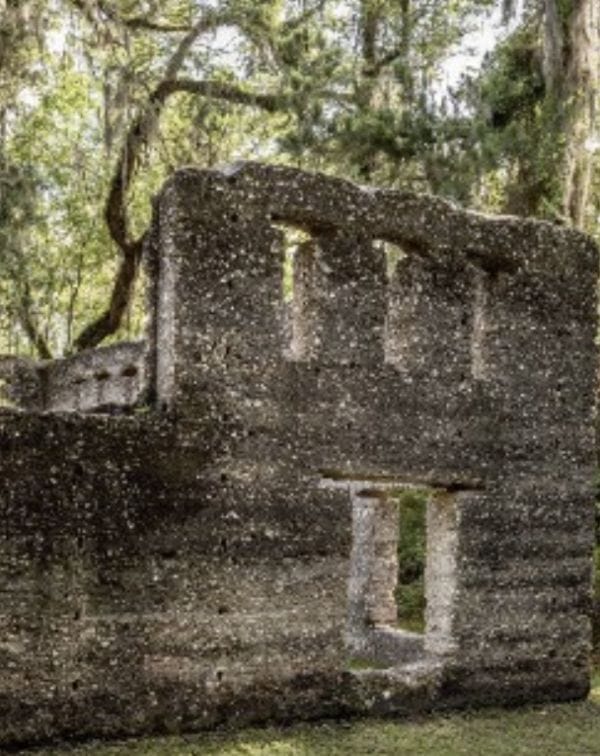 Ruin of Tabby (Shell) Construction, St. Mary's, Georgia, 2018