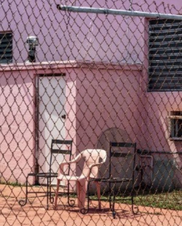 Pink Chair in Normandy Shores, 2018