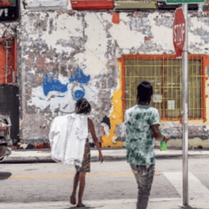 Street Crossing in Little Haiti, 2018