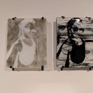 Scattered, self portrait, and Powder (3 pieces)